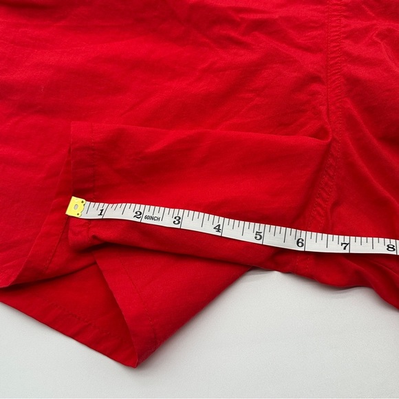 Mens Sz XL Vintage Red Speedo Lined Swim Trunk Shorts Nylon - Picture 10 of 10